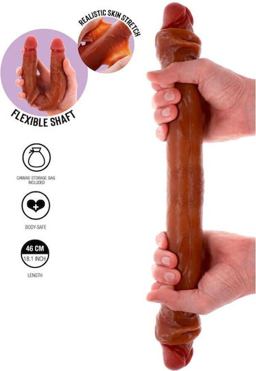 Get Real Realistisches Dildo Braun 46cm
