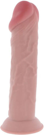Get Real Deluxe Glass Dildo With Suction Cup Flesh