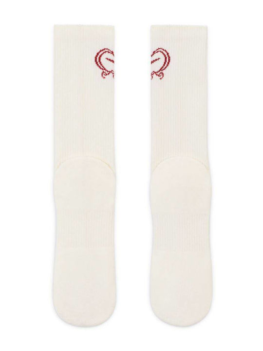 Nike Everyday Plus Cushion Athletic Socks Beige 1 Pair