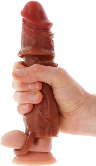 Get Real Προέκταση Πέους με Δόνηση Flesh 20cm
