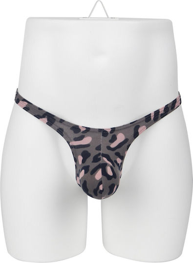 Comfort Ανδρικό Sexy String Γκρι