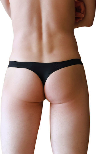 Comfort Ανδρικό Sexy String Μαύρο