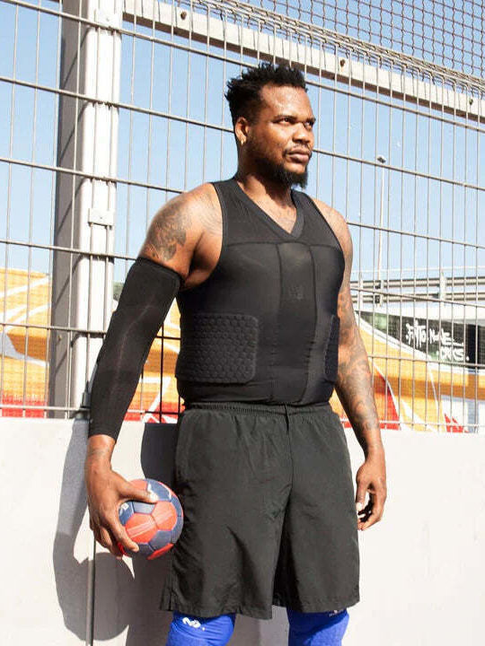Hex Protection Tank Shirt/3-pad Black