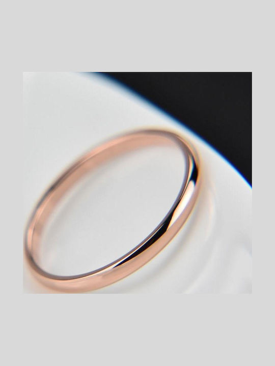 Damen Ring aus Stahl Vergoldet