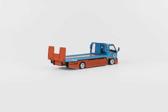 Модел на Плосък Пътно Помощен Камион "gulf Livery" 1:64 Micro Turbo