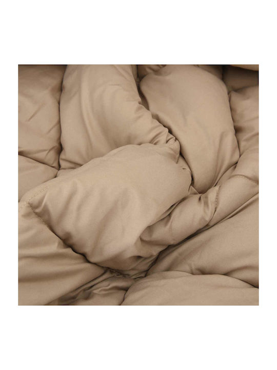 vidaXL Плик за Завивка Двоен 200x240 Taupe