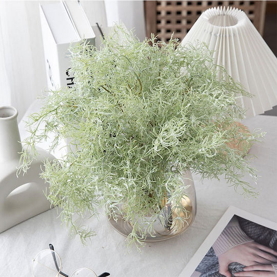 Decomagia Dekorative Künstliche Blumen & Pflanzen Zweigstelle Getrocknet Grünes 45cm