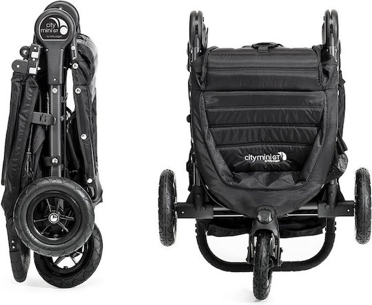 Baby Jogger City Mini GT Reglabil 2 în 1 Cărucior pentru copii Potrivit pentru Nou-născut Negru 9.5kg
