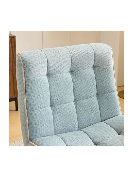 Fl820 Relax Armchair Swivel Mint Green 71x82x86cm