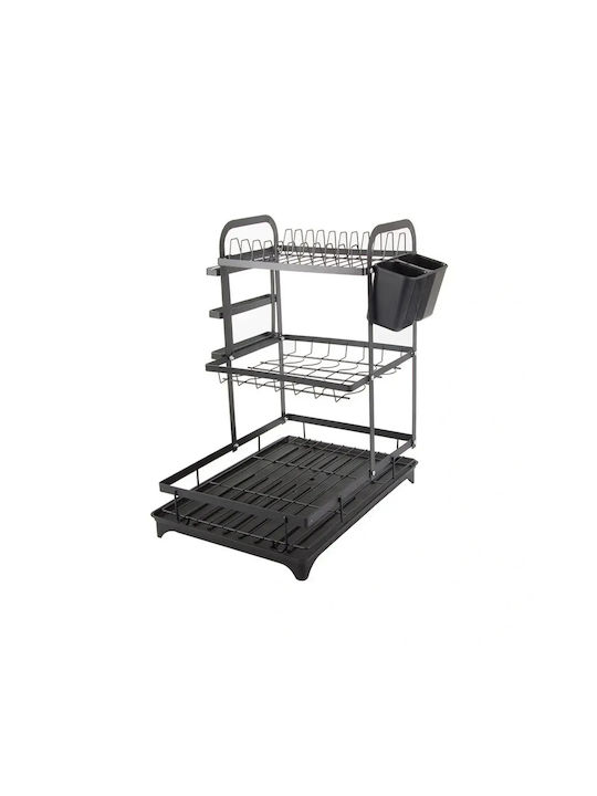 Verk Group Metallic Black Sink Strainer 41.5x29.5cm