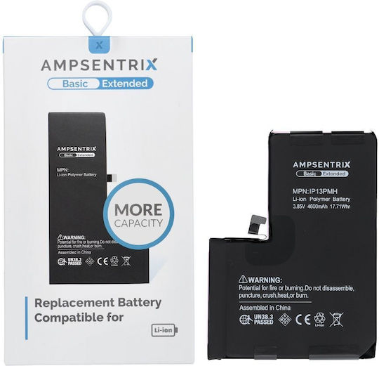 Ampsentrix Συμβατή Μπαταρία Αντικατάστασης για iPhone 13 Pro Max
