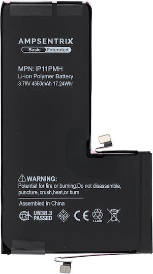 Ampsentrix Kompatible Handy-Akkus Ersatzbatterie 4550mAh für iPhone 11 Pro Max