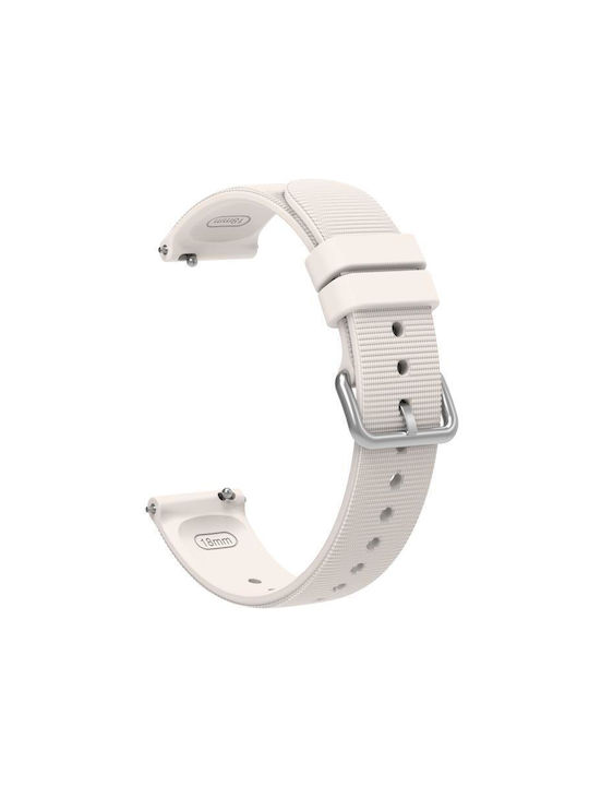 Μονόχρωμο Λουράκι Ρολογιού Σιλικόνη Υφή Xiaomi Watch S4 41mm Starlight Μονόχρωμο Λουράκι Ρολογιού Σιλικόνη Υφή Xiaomi Watch S4 41mm Starlight