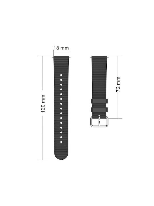Monochrome Watch Strap Silicone Texture Xiaomi Watch S4 41mm Starlight