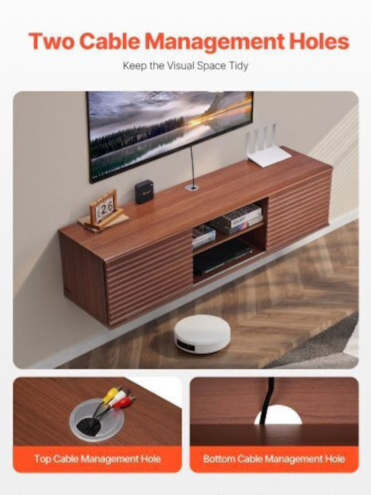 TV Stand Brown M152xP39xH36.8cm