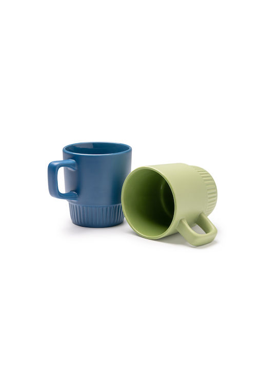 Longi Mug Ceramic Red 300ml