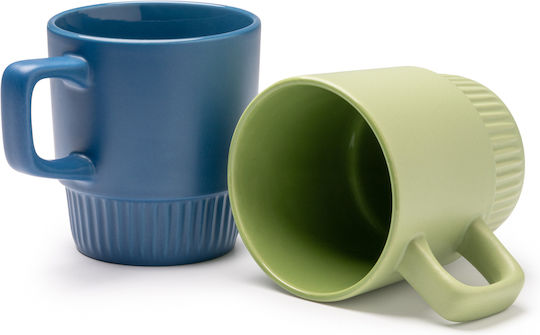 Longi Cană Ceramică Roșie 300ml