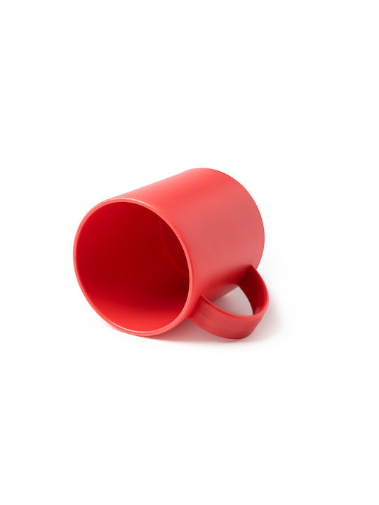 Lino Plastic Black Mug 300ml
