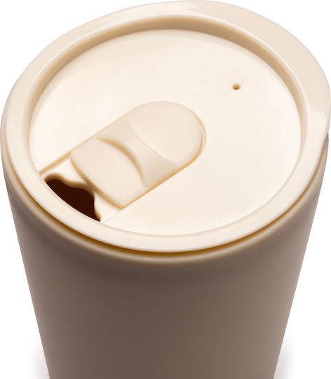 Mirin Mug Bamboo with Lid Blue 290ml