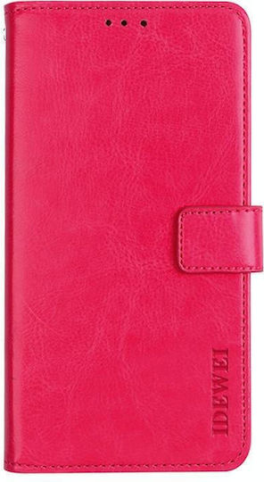 Idewei Buchen Sie Leder / Silikon Rosa (Alcatel 3L (idewei))