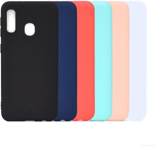 Candy Color Задна корица Силикон Червен (Galaxy A20e)