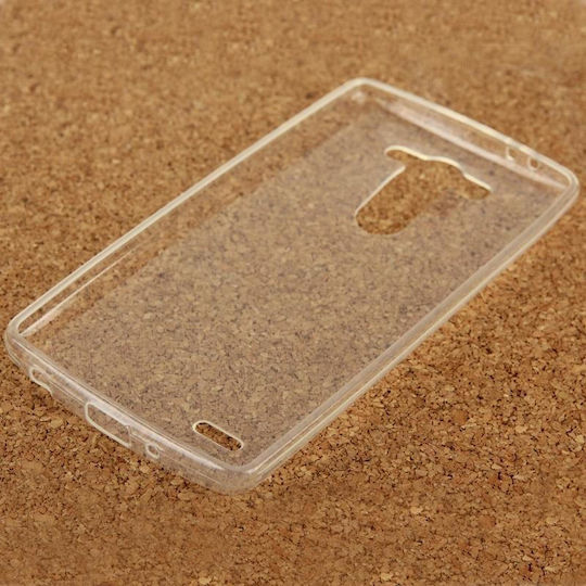 Ultra-thin Back Cover Σιλικόνης / Πλαστικό 0.7mm Διάφανο (LG G3)