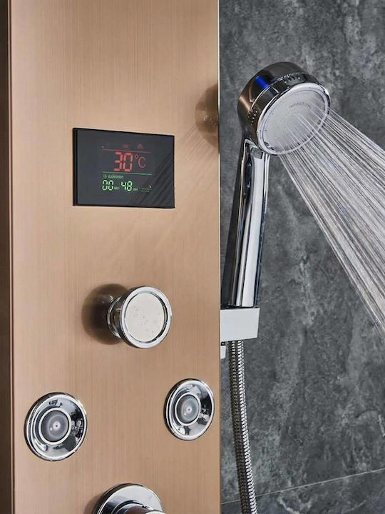 Naron Hydro Massage Column Rose Gold