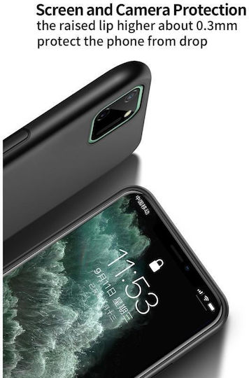 Classic Back Cover Plastic / Silicone Magnetic Black (Realme C11)