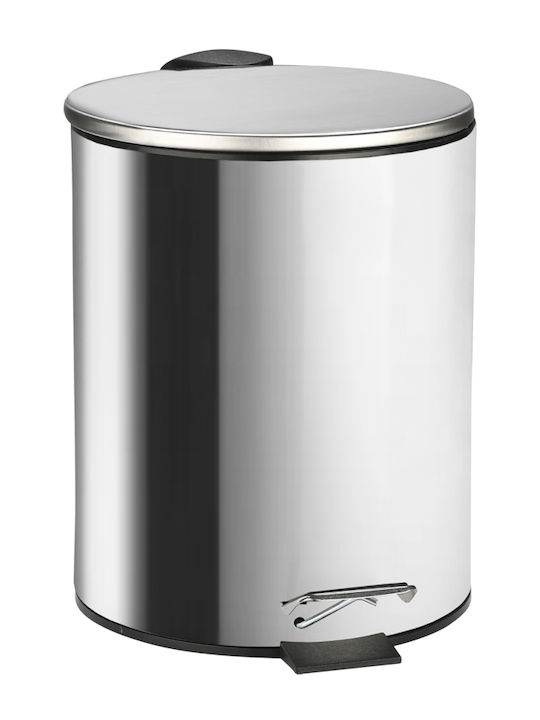 Badezimmer Mülleimer Classic Inox Soft Close 5lt Matt Inox