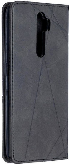 A5 2020 Book Δερμάτινο / Δερματίνης / Σιλικόνης Μαύρο (Oppo A5 (2020), Oppo A9 (2020))