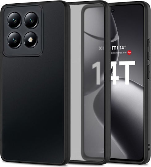 Tech-Protect Umschlag Rückseite Kunststoff Schwarz (Xiaomi 14T)