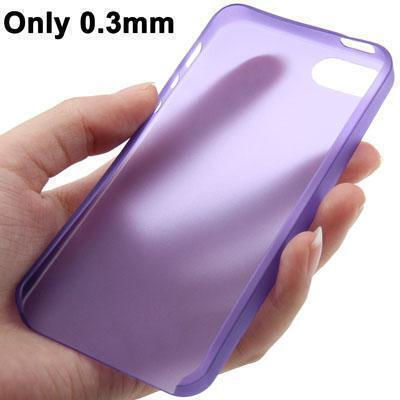 Ultra Thin Back Cover Πλαστικό 0.3mm Μωβ (iPhone 5/5s/SE)