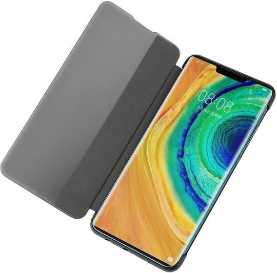 Texture Book Δερμάτινο Μαύρο (Huawei Mate 30 Pro)