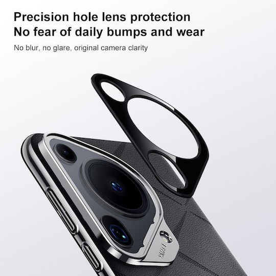 Απλό Back Cover Δερμάτινο / Πλαστικό Καφέ (Huawei Pura 70)