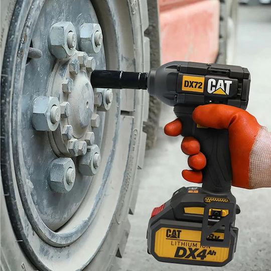 CAT DX72B Brushless Battery Impact Wrench 18V Solo With 1/2" Bit Size