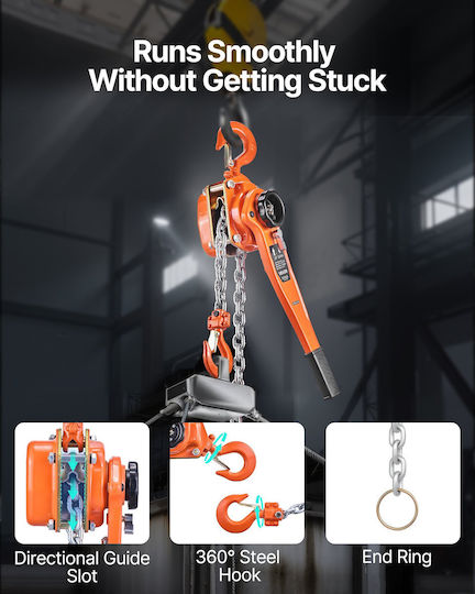 Vevor Lifting & Pulling Equipment for Weight Load up to 1.5t