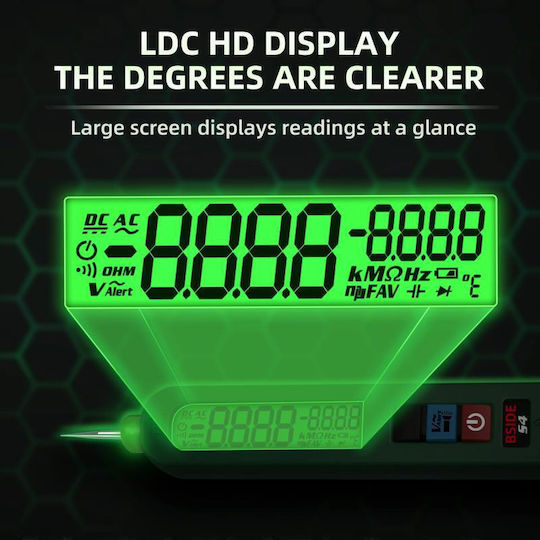 Детектор На Напрежение Bside AC С Обхват На Измерване 3.7 - 300V Със Зумер