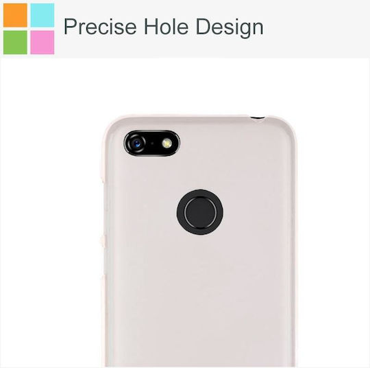 Transparent TPU Protective Case Frosted Finish Lenovo A5 L18011 White