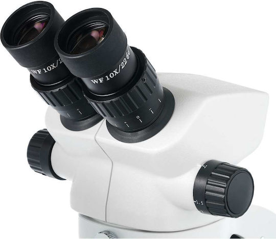Levenhuk Zoom 1b Binocular Microscope 7-45x Magnification Stereo Microscope Variable Magnification Lens 235 Mm Working Distance