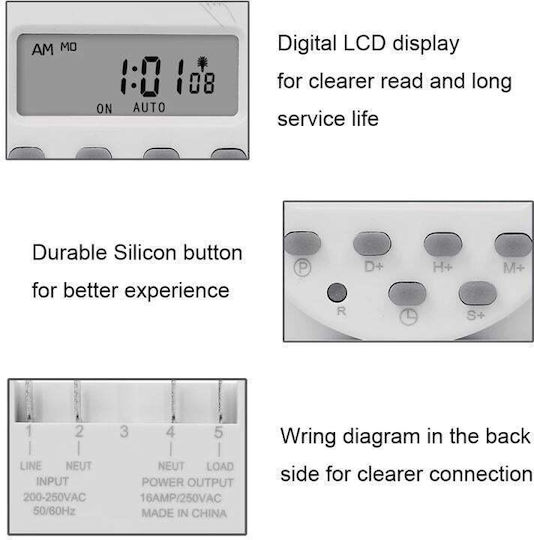 Digital Electric Panel Meter Wall-mounted Single-phase TBD0604978204