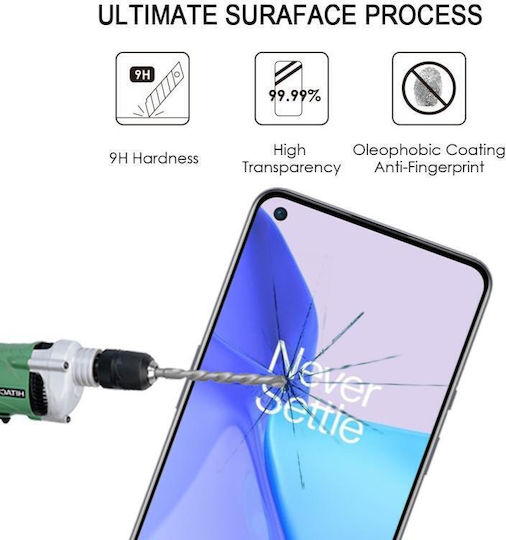 Full Glue Full Face Tempered Glass (OnePlus 9)