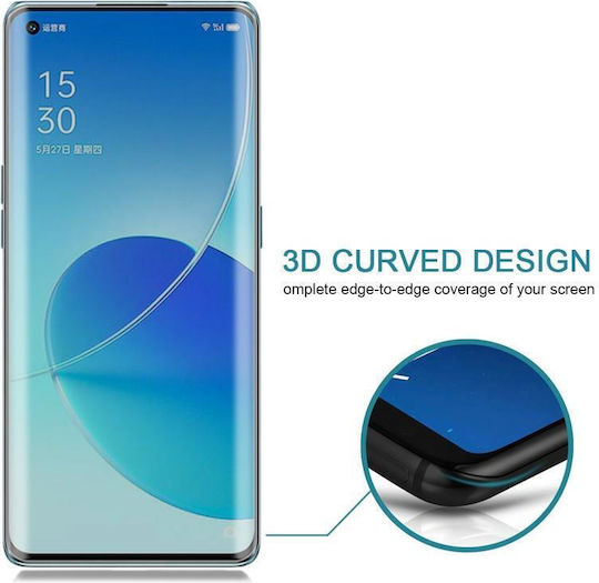 5g 3D 0.3mm Privacy Tempered Glass (Oppo Reno6 Pro)