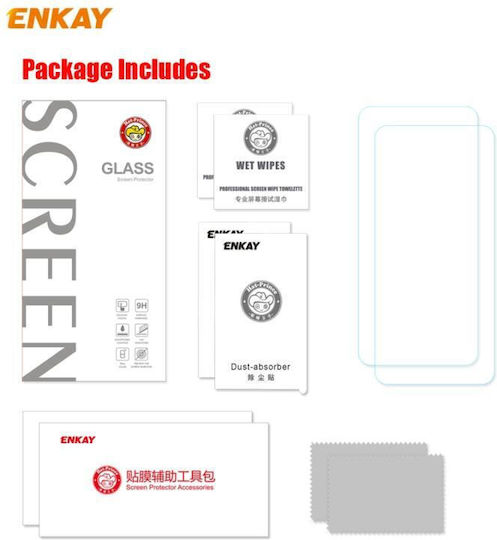 9h 2,5d 0.26mm Tempered Glass 2buc (Huawei P40 Lite)