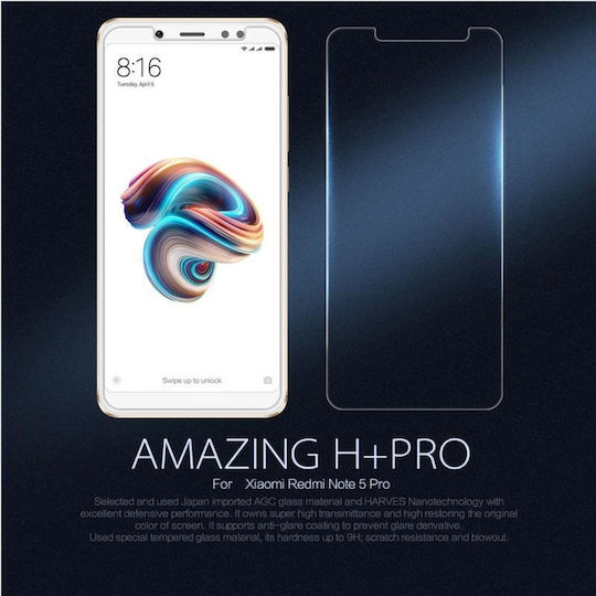 2.5D 0.2mm Full Face Tempered Glass (Redmi Note 5)