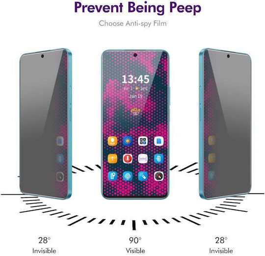 2.5D Privacy Tempered Glass 2pcs (Infinix Hot 40, Infinix Hot 40 Pro, ENKAY)