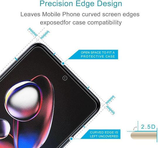 Xiaomi Redmi Note 12t Pro 0.26mm 9h 2.5d Tempered Glass Film Diylooks