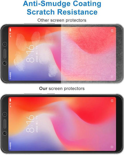 9h 2.5D 0.26mm Tempered Glass (Redmi 6/6a)