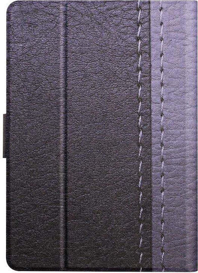 Флип Капак Кожен Сив Amazon Kindle Paperwhite 4, 3, 2, 1