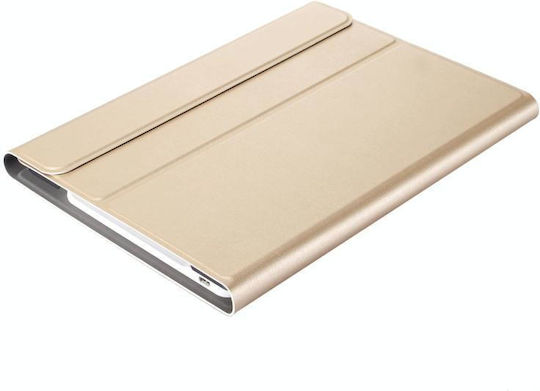Flip Cover Cu Tastatură În Engleză SUA Auriu Samsung Galaxy Tab S6