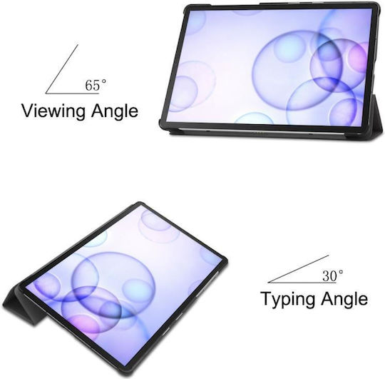 Horizontal Texture Flip Cover Black (Galaxy Tab S6 10.5)